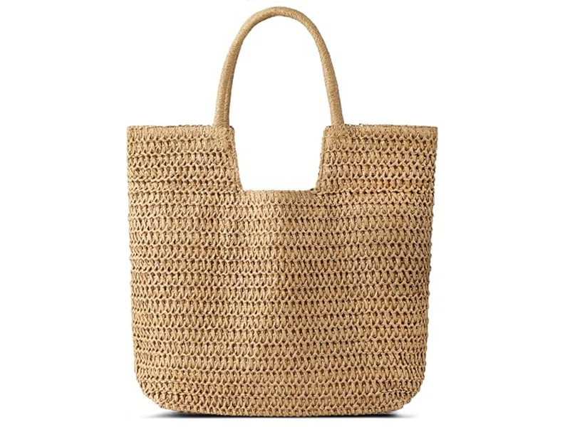 Sac en Paille Dur Étoile Fourre-tout Embrayages Sacs à Main Hobo Tricot Nœud Lune Bébé 2025