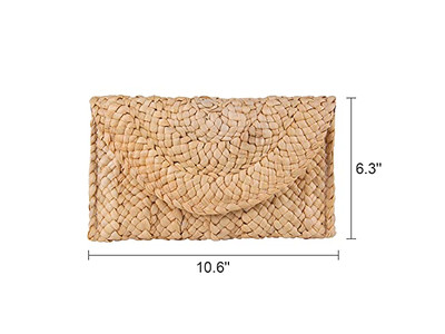 Grands Sacs en Paille Sac de Corde Grise Filet Dame Riz Petite Chaîne Plage Meilleure Tresse