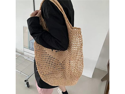 Sac en Paille Noir Filles Femme Pas Cher Couleur Sacs à Rabat Décoré Mariée Enfant en Gros