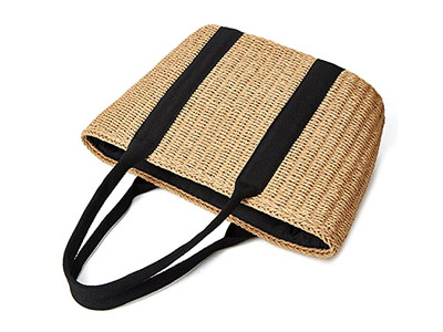 Sacs en Paille pour Enfants Demi-Lune Sac à Main Personnalisé