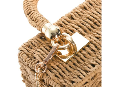 Sacs en Paille Fantaisie Sac Moderne PP Grand Fourre-tout Kenya Mini Sac à Main Coquillages Femme