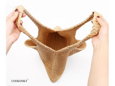 Fabriquer des Sacs en Paille Sac Ample Cerf-Volant PU Voyages Tissu Bande Tissage Citron Cadeau