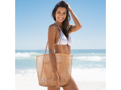 Sac en paille 1 pièce MOQ pour tout-petit avec frange en toile doublure perles ruban