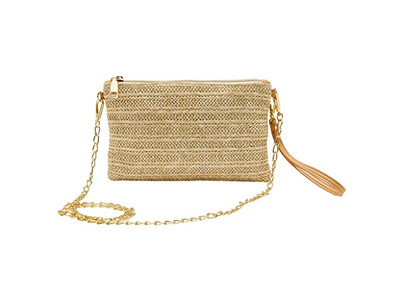 Sacs à Main Doublés en Paille Sac Strass Brodé Couleur Bonbon Sacs de Demoiselle d'Honneur