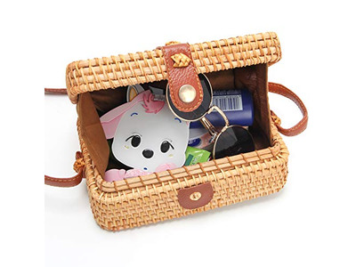 Sac fourre-tout en paille d'été poignée supérieure tissée perle glands enfants blé femmes bandoulière